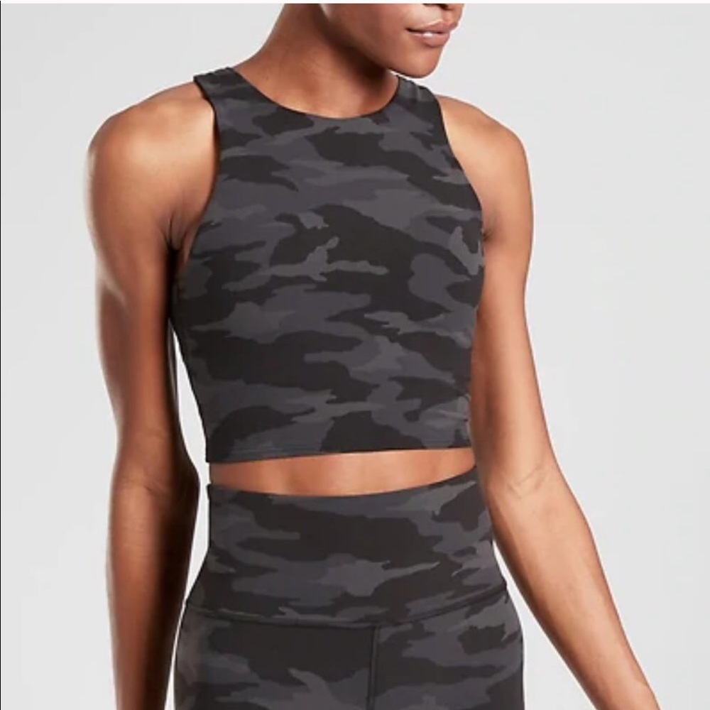 NWT Athleta A-C Conscious Crop in Powervita - Camo